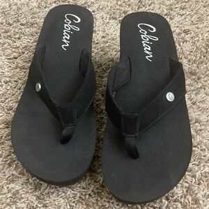 Cobian wedge sandals size 9